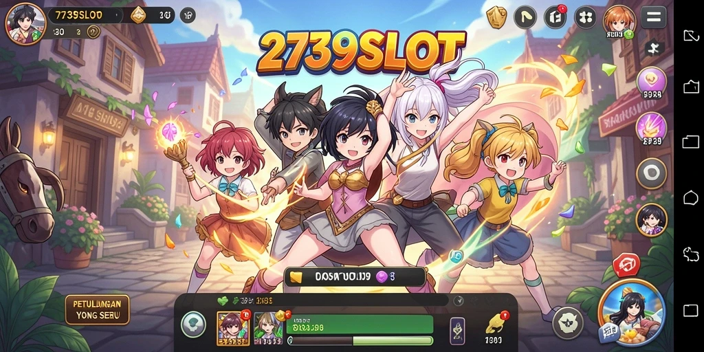 Tampilan gameplay yang menarik dalam 2739SLOT
