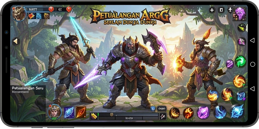 Gameplay seru dan mendebarkan dalam dunia ARPG yang menakjubkan.