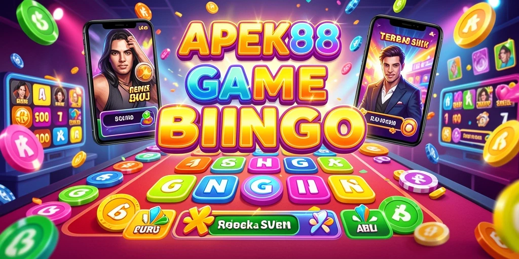 Screenshot utama APEK88 menampilkan gameplay seru Bingo yang penuh aksi.