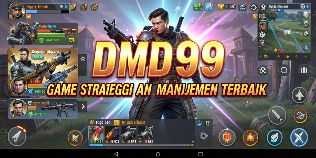 Gameplay dinamis DMD999 yang memukau dan menantang.