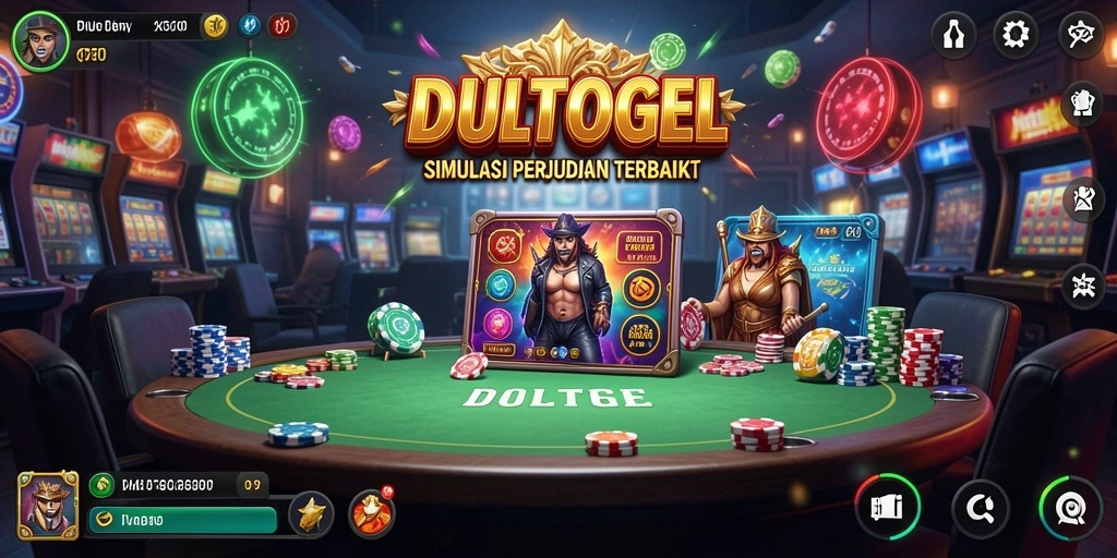 Screenshot gameplay DULTOGEL yang menampilkan pengalaman simulasi mendebarkan.