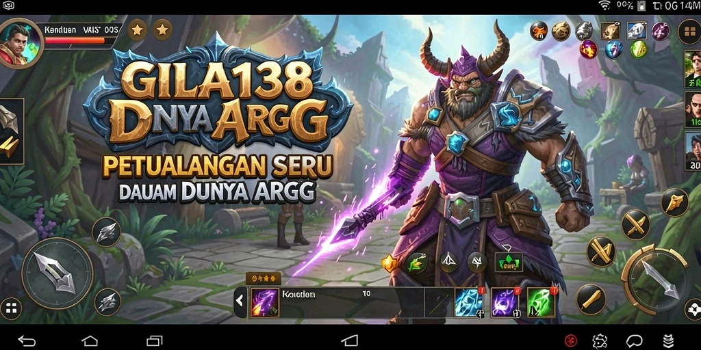 Tampilan gameplay GILA138 yang mendebarkan dalam pertempuran ARPG.