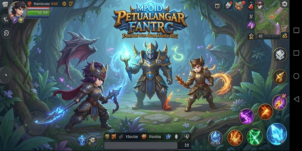Tampilan grafis menarik dari gameplay MPOID yang menawan.