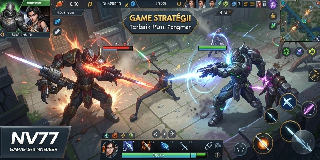 Gameplay seru dan strategi mendalam di NV77.