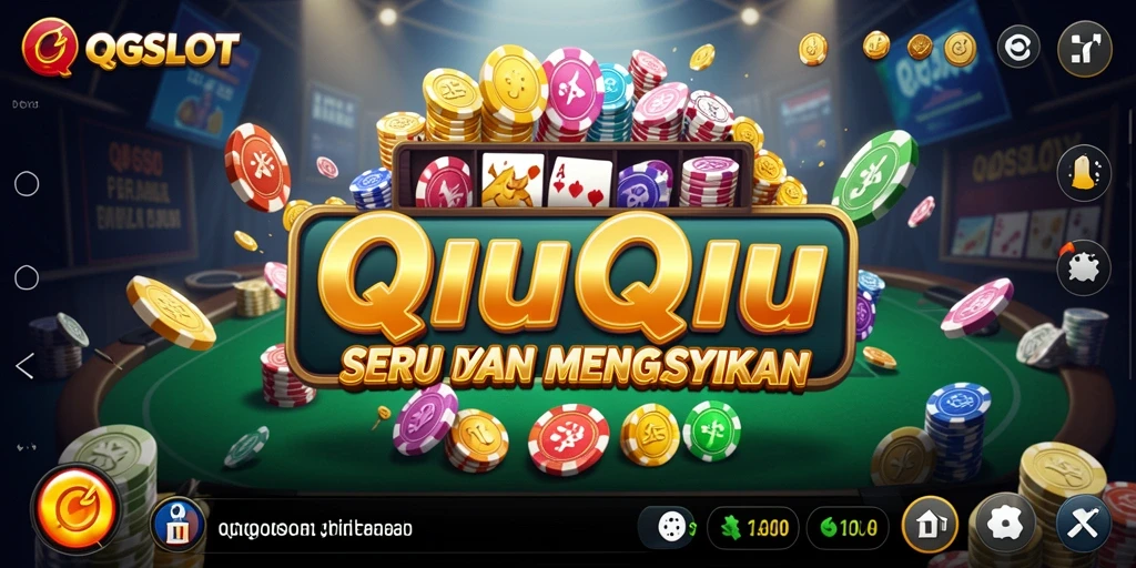 Tampilan gameplay seru dari QQSLOT dengan suasana bermain yang menegangkan.