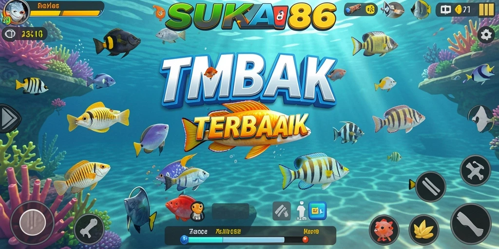 Gameplay seru dan menegangkan Tembak Ikan di SUKA86.