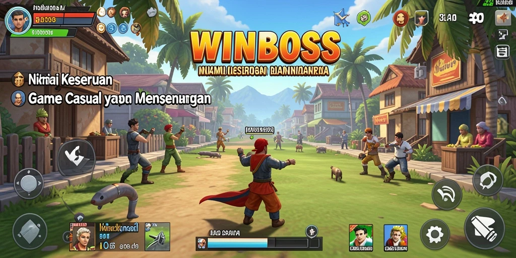 Tampilan menarik gameplay WINBOSS yang mengasyikkan.